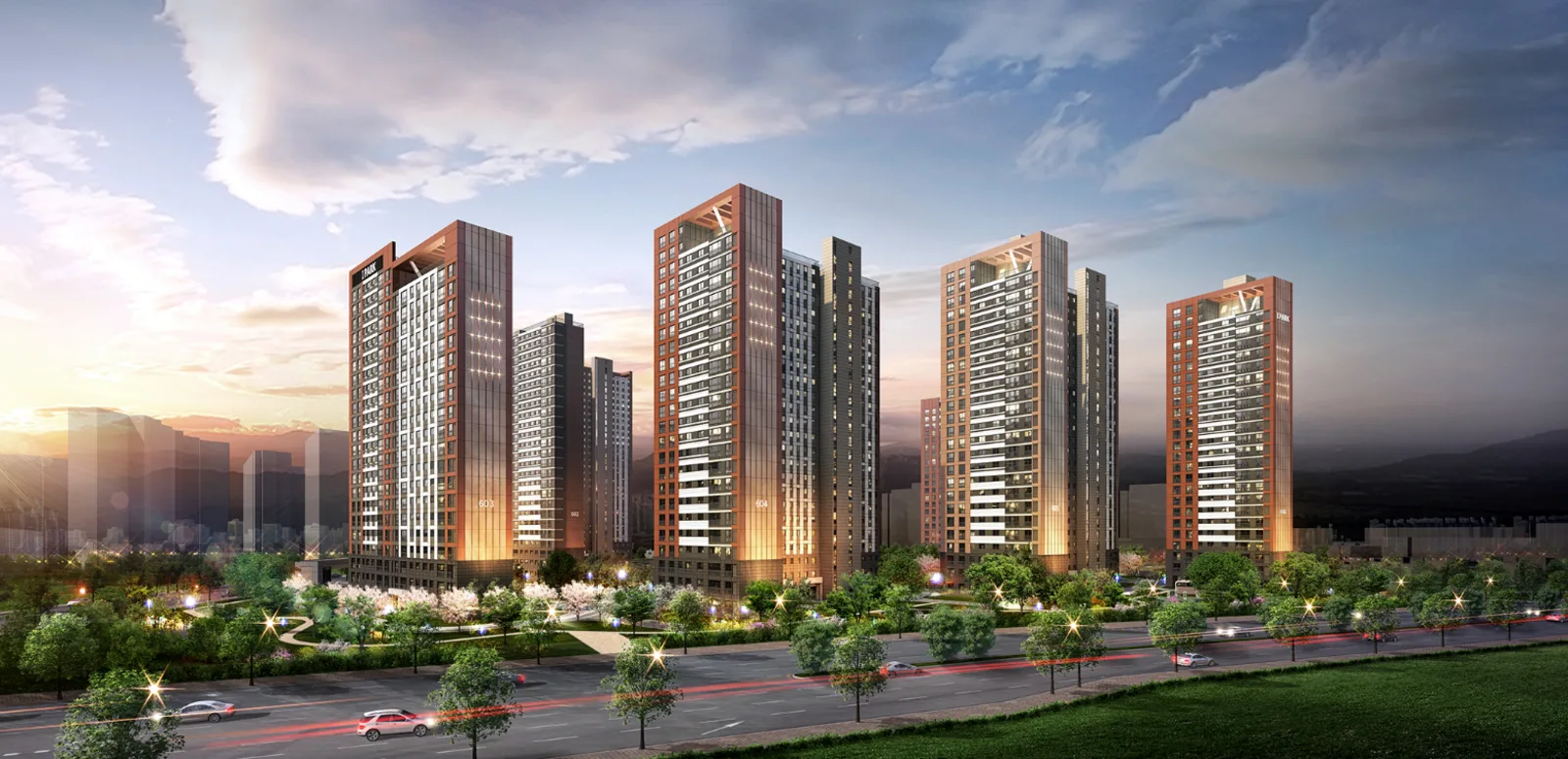 청주 가경 아이파크 7,8단지 조감도